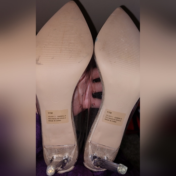 Cinderella Pointed Toe Heels - Picture 8 of 10